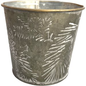 Pot métal galvanisé 4½" Forest Pine