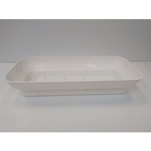 Design bowl double 10¼x4½" blanc (un. cs.48)