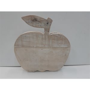 Pomme en bois Large 8½x9