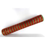 Wrap mesh magnificient 21"x10yds Rouge / vert
