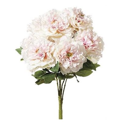 Bouquet artificiel pivoine 21" Rose