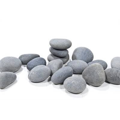 Pierre décorative 2-5cm Semi-Polies 2KG Gris