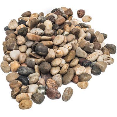 Roche rivière pebbles 10kg (22lbs) Assorties
